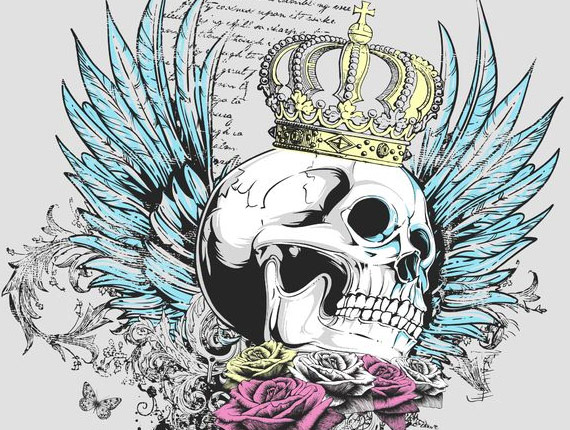 Skull Queen Design