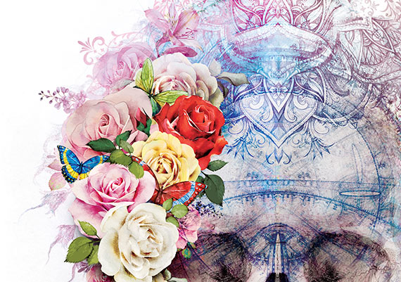Skull Art Queen SS16