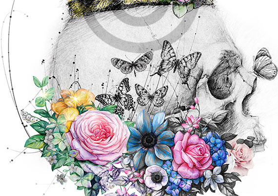 Skull Art Queen