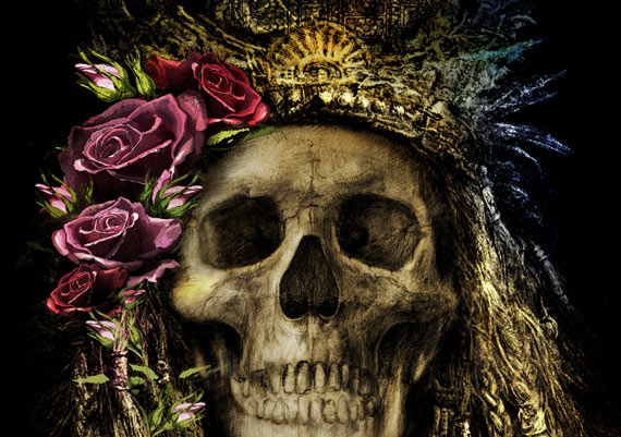 Skull Art Queen SS16