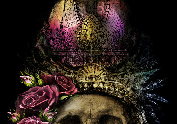 Skull Art Queen SS16